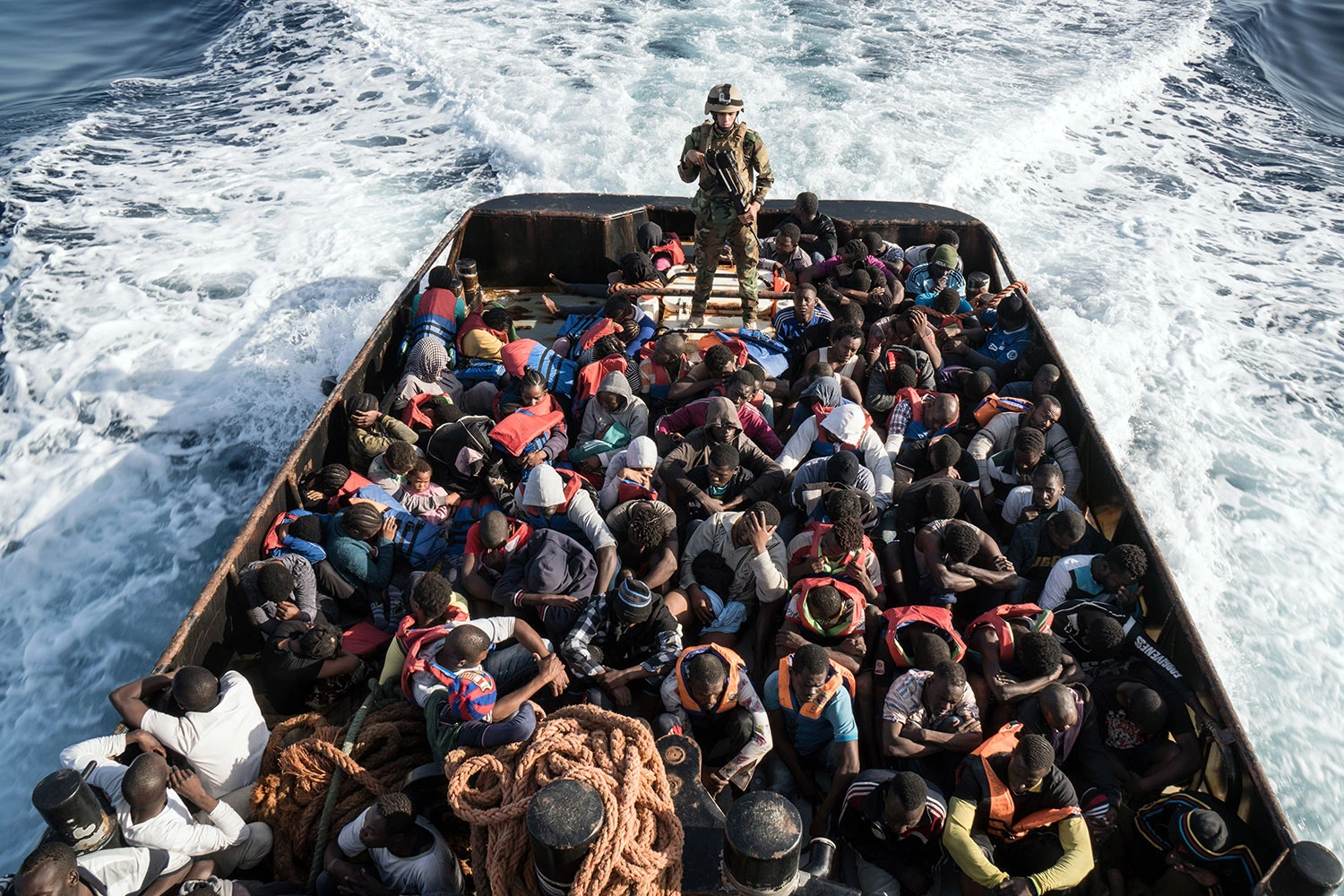 Humanitarian Crisis: Migrants Risk Their Lives to Reach Europe