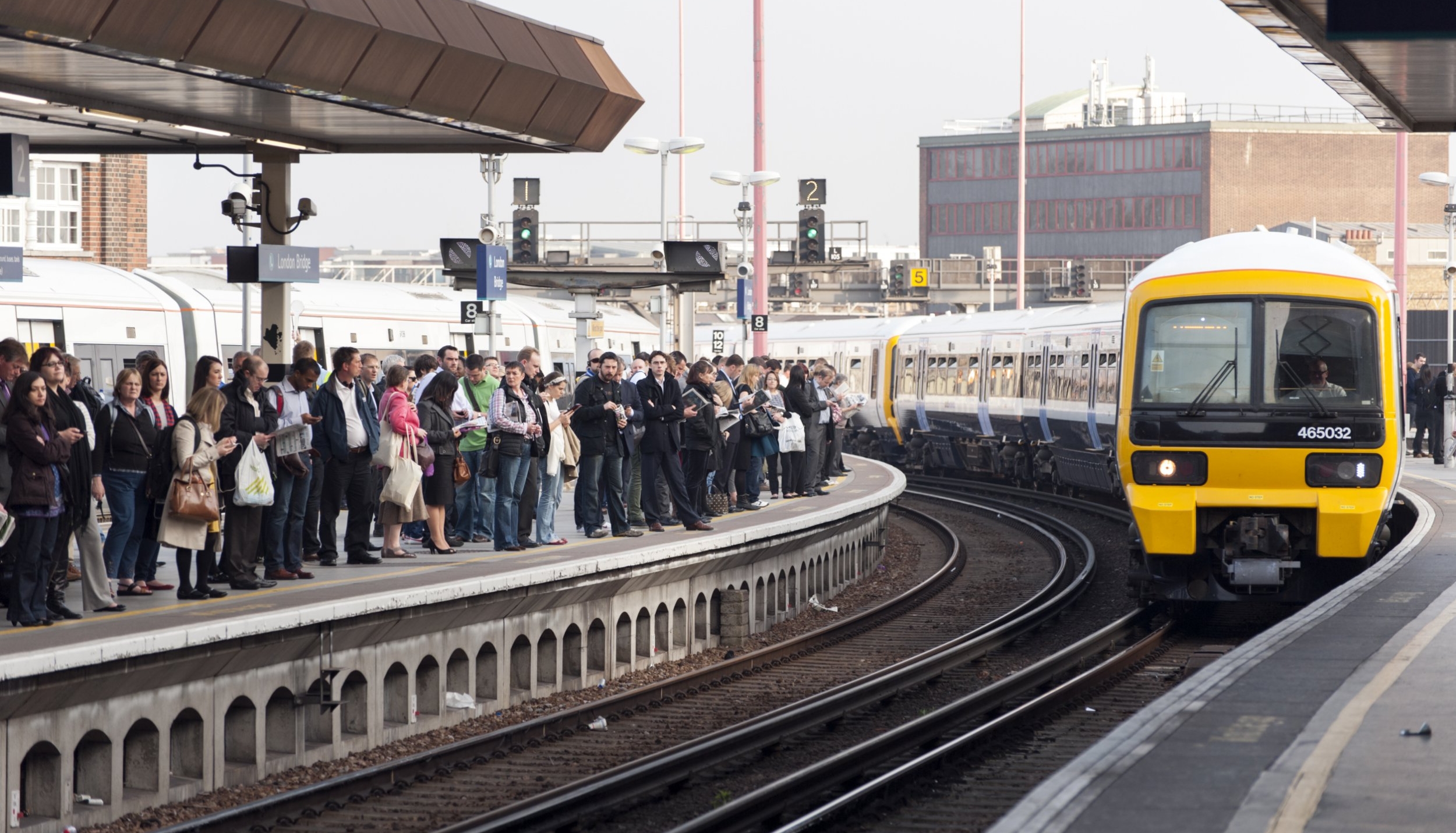 Britain People Are Advised Not To Travel By Rail During Strikes